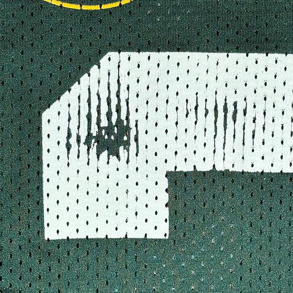 Aaron Rodgers Green Bay Packers Jersey Adult LARGE Green Reebok NFL Players Y2K - Picture 7 of 10